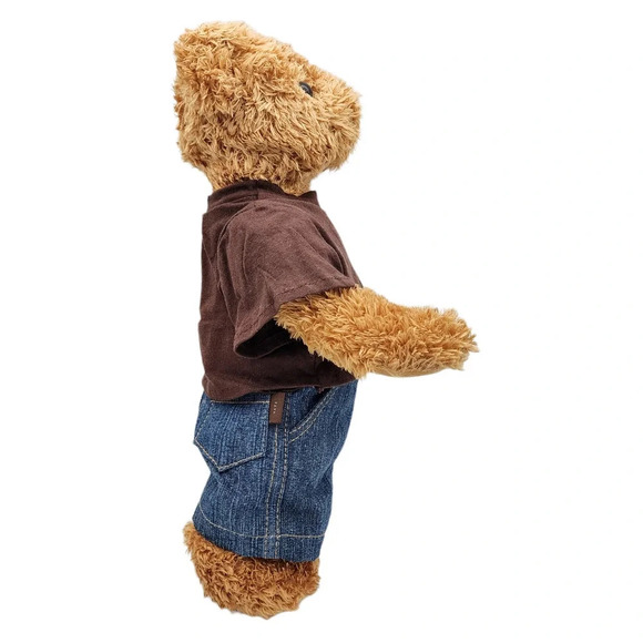 Nate the Linens N Things Collectible Posable Teddy Bear Plush Stuffed Animal New - Picture 2 of 14